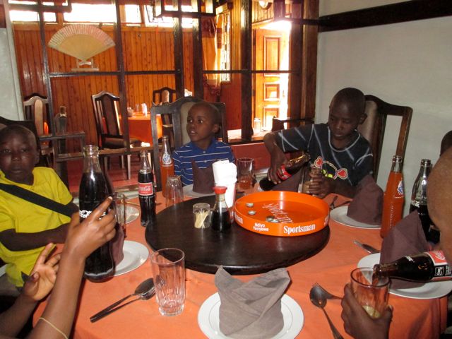 Left to Right: Ayubu, Joshua, Baraka